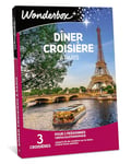 Dîner Croisière À Paris - Coffret Cadeau - Wonderbox - Idée Cadeau Gastronomie