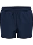 hummel Hmlmove Short tissé pour Femme, Bleu Marine, XS