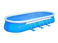 Bestway - Bâche solaire ovale 682 x 311 cm pour piscine hors sol Fast Set