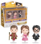 Wizarding World Harry Potter - 3 Figurines Bal de Noël Moments Magiques S4 - 3 Poupées Figurines Articulées - Figurine Harry Potter - Jouer et Exposer - Jouet Enfant 6 ans et +