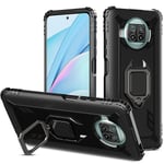 Black Carbon Fiber Case Yhteensopiva Xiaomi Mi 10T Lite 5G / Mi 10I 5G / Redmi Note 9 Pro 5G (Cn-Versio) Kanssa