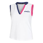 Diadora Icon Débardeur Tank Top Femmes - Blanc , Multicouleur