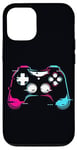 Coque pour iPhone 12/12 Pro Manette Esthétique Jeux Vidéo Jeux Graphiques Adolescents