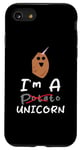 Coque pour iPhone SE (2020) / 7 / 8 Funny Potato I'm A Potato Unicorn Funny Patate Unicorn Memes