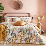 furn. Huerta Orange Duvet Cover and Pillowcase Set