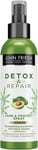 John Frieda Detox & Repair Care & Protect Heat Protection Spray 200 ml, and for