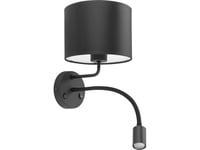 Tk Lighting Vägglampa Svart Tk Lighting Mia Led Läslampa 4281