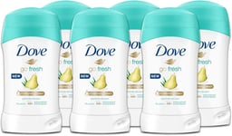 Dove Anti-Perspirant Deodorant Stick Pear & Aloe Vera 40Ml X 2 Pack