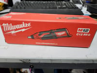 MILWAUKEE DIE GRINDER - C12RT-0 ROTARY TOOL - BATTERIES NOT INCLUDED  4933427183