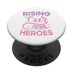 Citation de motivation inspiration, discours positif, message mignon PopSockets PopGrip Adhésif