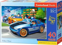 Castorland Puzzle 40 Maxi - Police Chase Castor