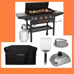 Blackstone Griddle W. Hard Cover Paket