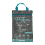 GREENGERS - Housses pour Barbecue - Housse de Protection Barbecue/plancha - Dimensions : 120 x 58 x 55cm - Imperméable et résistante aux UV (revêtement 210D), Ourlet + Oeillets - Coloris : Gris