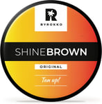 Shine Brown Sunbed Tanning Accelerator 210ml | Natural Tan Cream for Sunbeds & O