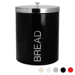 Round Metal Kitchen Bread Bin