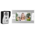 7In Wired Video Doorbell Intercom Tft Screen Night Remote Access Sy Part