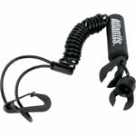 Handled atlantis - Flytlina multi end svart vit lanyard blk std