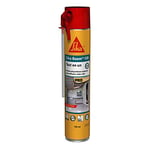 SIKA - Mousse polyuréthane expansive - Sika Boom 128 - Calfeutrer - Isoler - Caler - Int/Ext - Usage tous sens - Réutilisable - Multisupports - Facile à découper - Expansion 34L - Blanc - 750ml