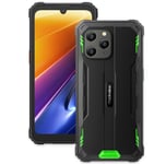 Blackview Téléphone Portable Incassable BV5300 Plus, 8Go+128Go (Éxtension 1To), Fente pour 3 Cartes, 13MP+8MP, IP68 Smartphone Étanche Android 13 Dual SIM, 6.1'' HD+, Batterie 6580mAh, NFC, Vert