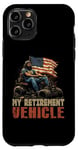 Coque pour iPhone 11 Pro Tondeuse à gazon My Retirement Vehicle Lawn Mower Racing Gardener Lawnmower