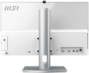 MSI Modern AM242TP 12M-855FR PC Tout-en-Un - 23.8" IPS, Intel Core i7-1255U, 16 Go DDR4, SSD 1 to NVMe, WiFi 6E, Webcam et Haut-parleurs intégrés, Clavier et Souris sans Fil, Windows 11 Pro - Blanc