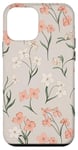 Coque pour iPhone 12 mini Bouvardia mignonnes fleurs pour filles fleuris