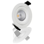 Downlight led 3-11w zebra - Downl magnet komplett dimwarm