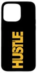 Coque pour iPhone 15 Pro Max University Varsity-Gold Get Your Hustle Up Varsity Yellow