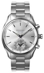 Kronaby S0715/1 SEKEL Hybrid Smartwatch (43mm) Silver Dial Watch