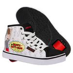 Heelys X Beavis and Butthead Hustle White/Black Adults Heely Shoe