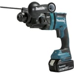 Perfo-burineur SDS-Plus 18 V Li-Ion 18 mm MAKITA - 2 batteries 1 chargeur - en coffret avec accessoires - DHR182RTJ