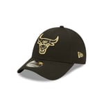 New Era - Casquette 9Forty - Metallic - Chicago Bulls - Black - 60292535