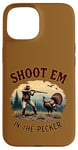 Coque pour iPhone 15 RetroTurkey Chasse - Nature et chasse au dindon sauvage