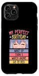 Coque pour iPhone 11 Pro My Perfect Birthday Wake Up Turn 5 Montre Anime Go To Bed