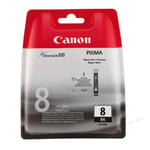 Canon Original CLI-8BK Photo Black Printer Ink Cartridge (0620B001)