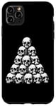 Coque pour iPhone 11 Pro Max Tas de crânes gothiques | Horreur Occulte Dark Soul Mystic Pagan