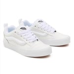 Vans Chaussures Unisex Knu Skool En Cuir - (LEATHER TRUE WHITE)