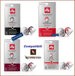 100 Capsules Coffee Espresso ILLY Compatible NESPRESSO in 4 flav. at your choice