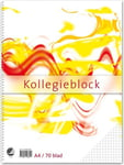 Kollegieblock A4 60g rutat TF