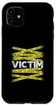 Coque pour iPhone 11 Dîner Murder Myster Murder Mystery Victime