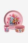 Koziol - Barn Set Connect Paw Patrol 3 delar - Rosa