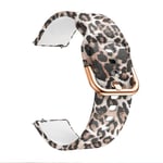 Polar Pacer Armband i silikon, leopard