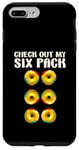 Coque pour iPhone 7 Plus/8 Plus Check Out My Six Pack Funny Donut Lovers Workout Gym