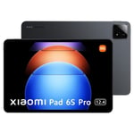 Xiaomi Pad 6S Pro Smart Tablet 8+256GB Snapdragon 8 Gen 2 LCD-skärm 12,4" 3K 144Hz Batteri 10000mAh Laddning 120W Svart