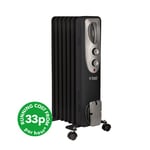 1500W Russell Hobbs 7 Fin Oil Filled Heater