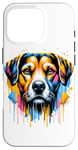 Coque pour iPhone 16 Pro Coloré Splash Art Harrier Harriers