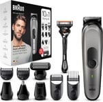 Braun 10-in-1 All-in-One Trimmer Series 7, Male Grooming Kit with Beard Trimmer,