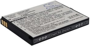 Batteri til BAT-E1200 for Emporia, 3.7V, 1200 mAh