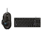 Logitech - G502 HERO Gaming Mouse + G413 TKL SE Mechanical Keyboard Bundle