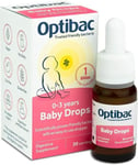 Optibac Probiotic Baby Drops - 10ml, Free Fast Delivery 📦  🚚